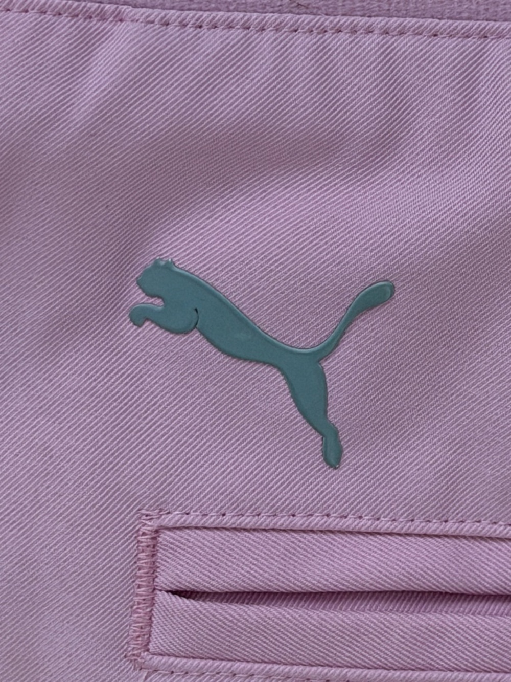 PUMA Pink Utility/Cargo Shorts, Size Medium